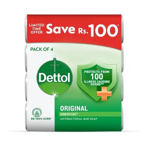 Dettol Soothe Soap 110g × 4